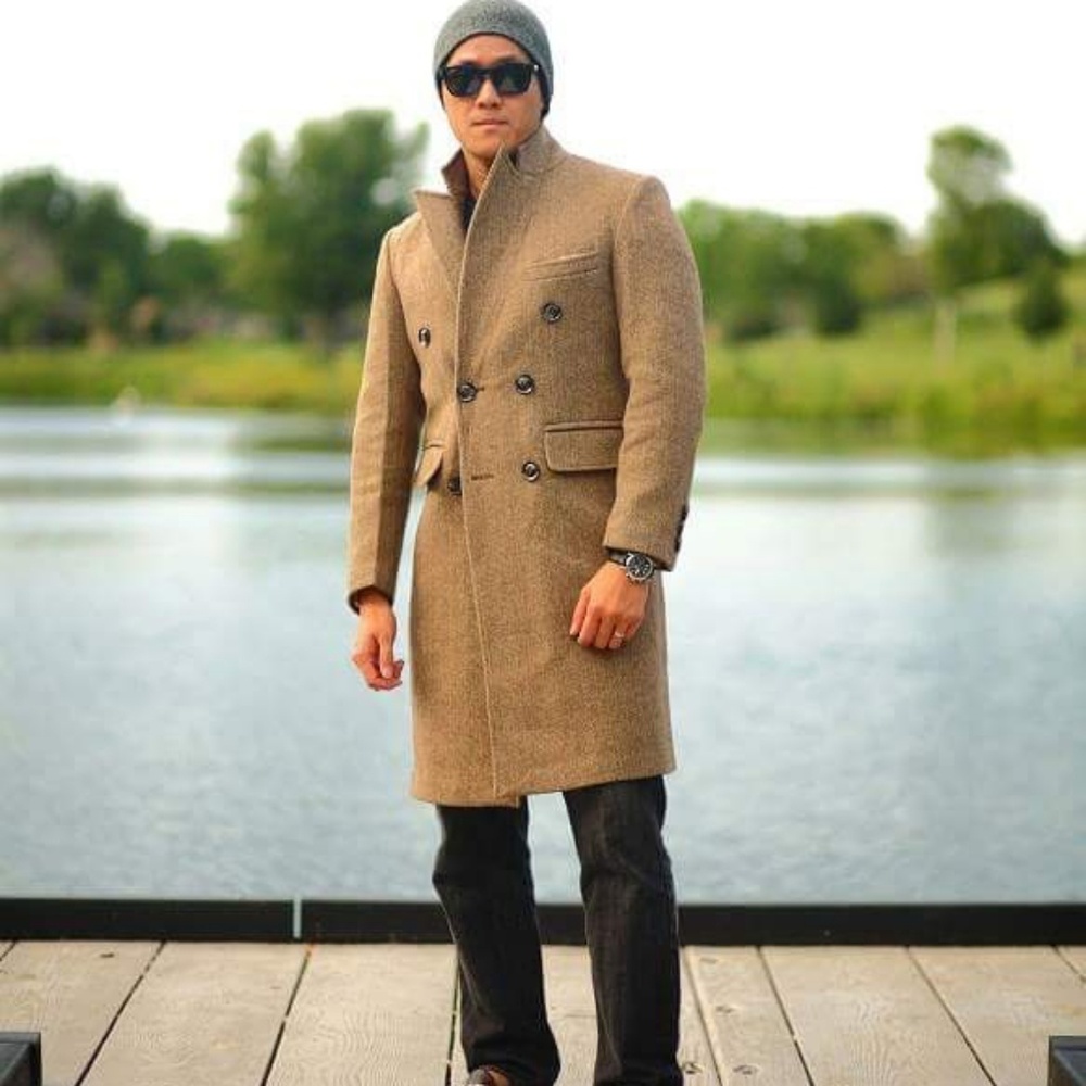Wool coat (Men style) - Picture 2 of 4